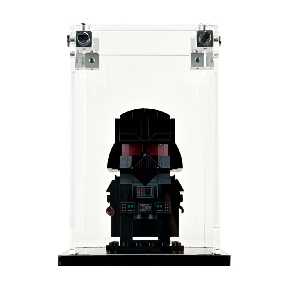 LEGO BrickHeadz - 3mm thick Custom Acrylic Display Case for 1 BrickHeadz (5.5h x 3.5w x 3.4d)