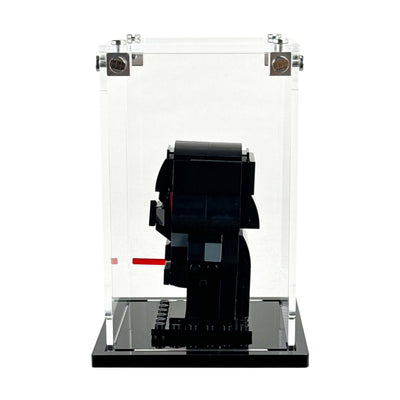 LEGO BrickHeadz - 3mm thick Custom Acrylic Display Case for 1 BrickHeadz (5.5h x 3.5w x 3.4d)