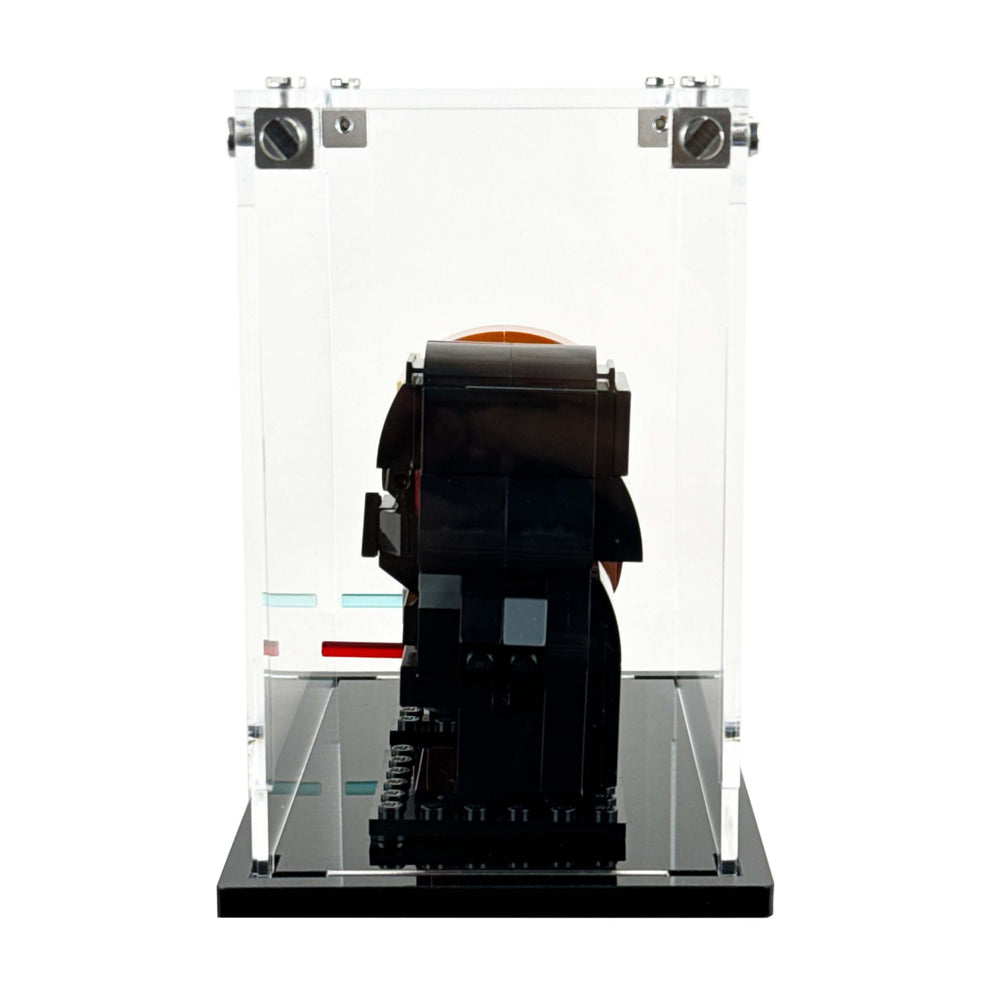 LEGO BrickHeadz - 3mm thick Custom Acrylic Display Case for 2 BrickHeadz (5.5h x 6w x 3.4d)