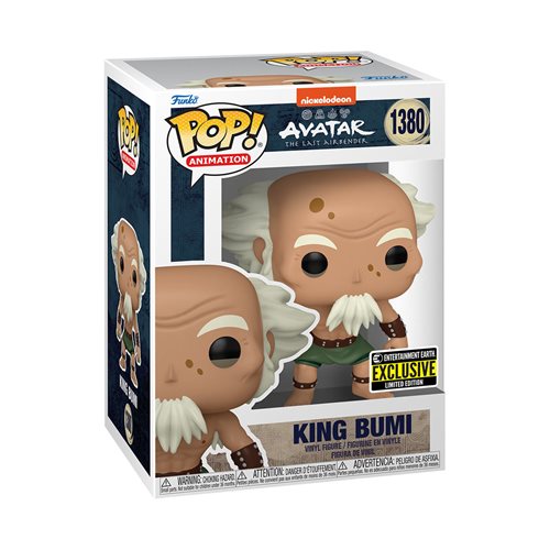 POP! Animation: 1380 Avatar, King Bumi Exclusive