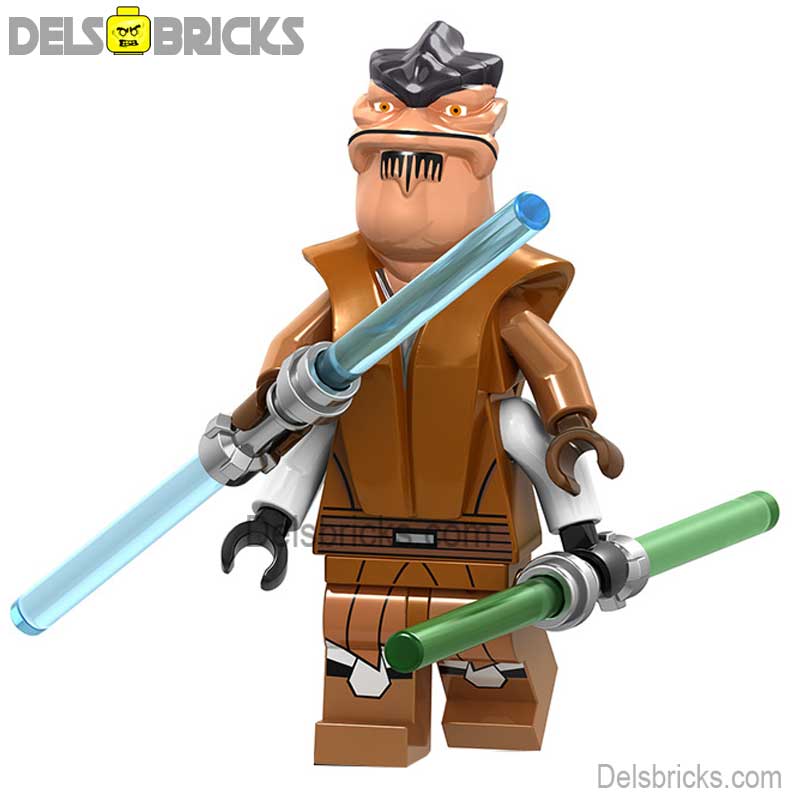 Pong Krell Jedi Knight (Star Wars) - Custom Building Blocks Mini Figures Compatible with LEGO