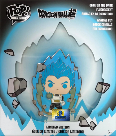 POP! Pin: Animation (DBS), SSGSS Vegeta (GITD) (600 PCS) Exclusive