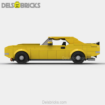 Camaro Z28 (Classic Muscle Cars) - Custom Building Blocks Mini Figures Compatible with LEGO