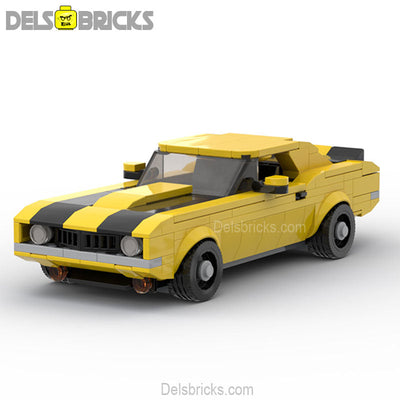 Camaro Z28 (Classic Muscle Cars) - Custom Building Blocks Mini Figures Compatible with LEGO