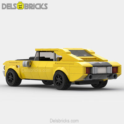 Camaro SS (Classic Muscle Cars) - Custom Building Blocks Mini Figures Compatible with LEGO