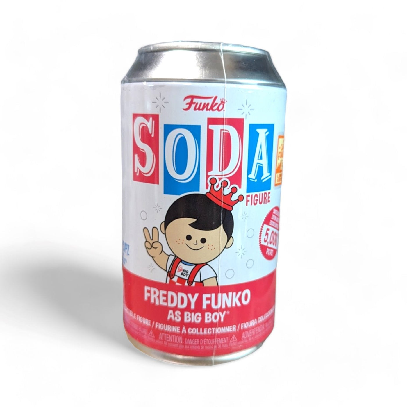 Funko Soda: Freddy Funko as Big Boy Red Suit (Limited to 5000 Pieces) SEALED