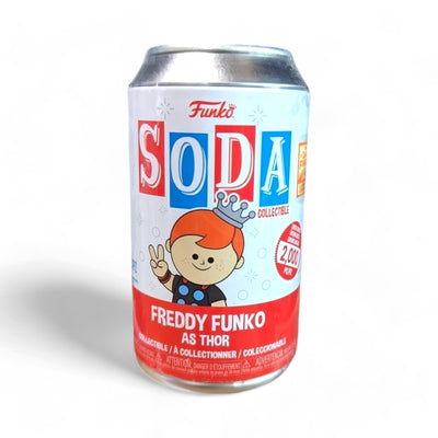 Funko Soda: Camp Fundays 2023 - Freddy Funko as Thor - Metallic- (Limited to 2000 Pieces) SEALED