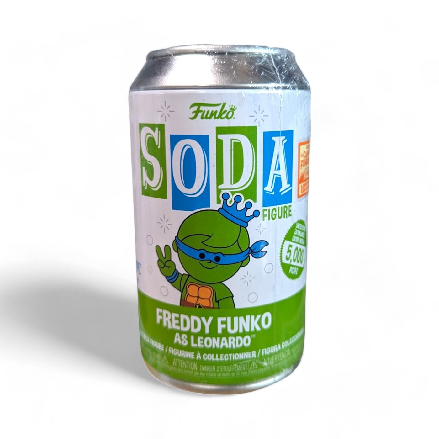 Funko Soda: Freddy Funko as TMNT Leonardo (Limited to 5000 Pieces) SEALED