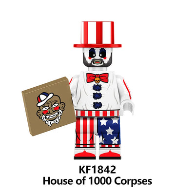 Captain Spaulding (House of 1000 Corpses) - Custom Building Blocks Mini Figures Compatible with LEGO