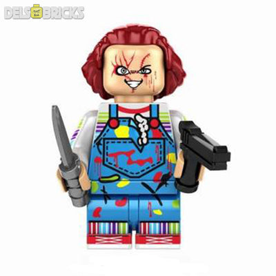 Chucky (Child's Play) - Custom Building Blocks Mini Figures Compatible with LEGO