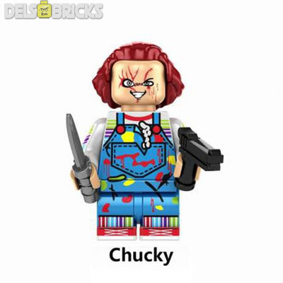 Chucky (Child's Play) - Custom Building Blocks Mini Figures Compatible with LEGO