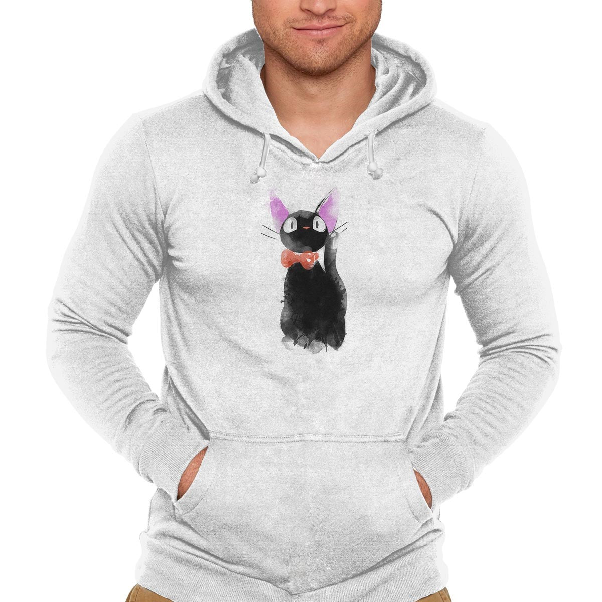 Watercolor Cat - Hoodie