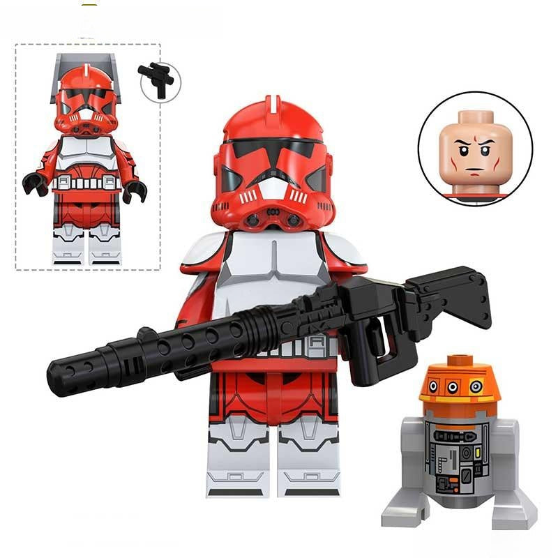 Commander Fox with Droid #5 (Star Wars) - Custom Building Blocks Mini ...