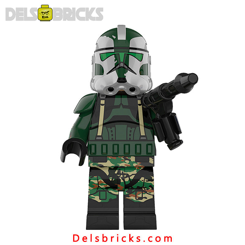 Commander Gree Clone Trooper (Star Wars) - Custom Building Blocks Mini Figures Compatible with LEGO