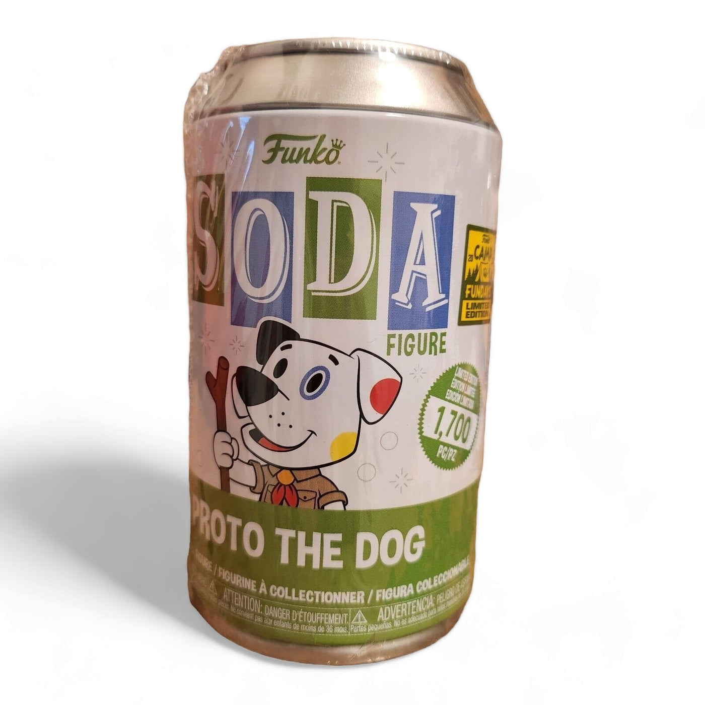 Funko Soda: SDCC 2023 LE1700 Proto the Dog Soda Vinyl Sealed