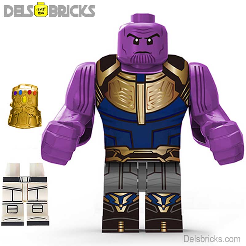 Thanos (Marvel Avengers) - Custom Building Blocks Mini Figures Compatible with LEGO