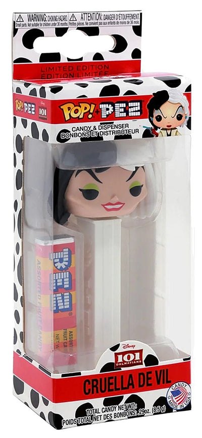 Funko POP! PEZ - Disney (101 Dalmatians), Cruella De Vil (WHT)