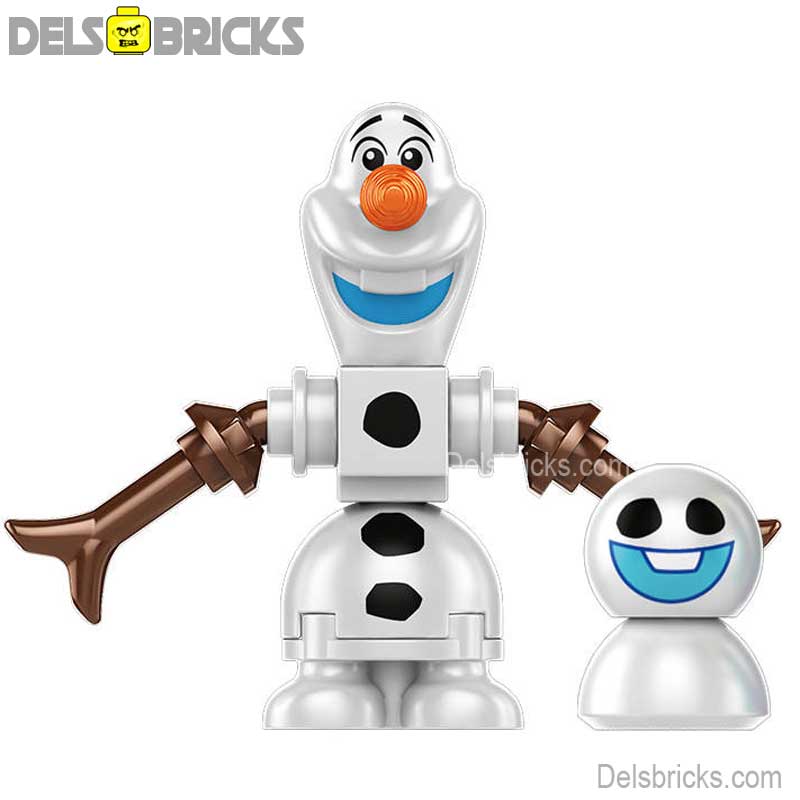 Olaf (Frozen) - Custom Building Blocks Mini Figures Compatible with LEGO