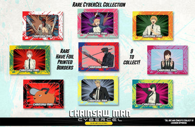 CYBERCEL Collectible Art Cards: Chainsaw Man Series 1 - Sealed Foil Pack