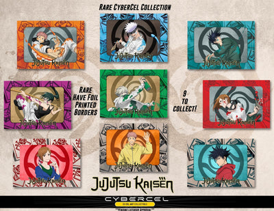 CYBERCEL Collectible Art Cards: JuJuTsu Kaisen Series 1 - Sealed Foil Pack