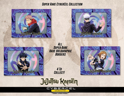 CYBERCEL Collectible Art Cards: JuJuTsu Kaisen Series 1 - Sealed Foil Pack