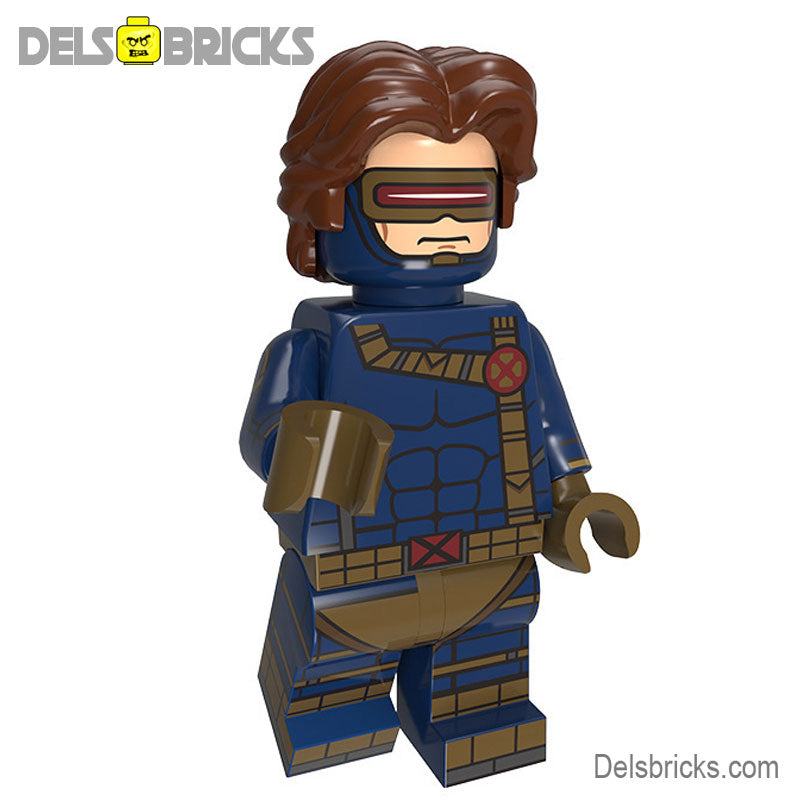 Cyclops (Marvel X-Men '97) - Custom Building Blocks Mini Figures Compatible with LEGO