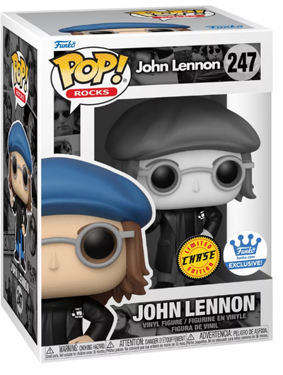 POP! Rocks: 247 John Lennon, John Lennon (BW) (Chase) Exclusive