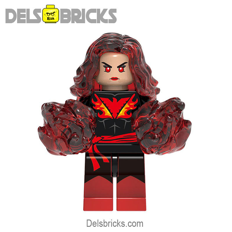 Dark Phoenix (Marvel X-Men) - Custom Building Blocks Mini Figures Compatible with LEGO