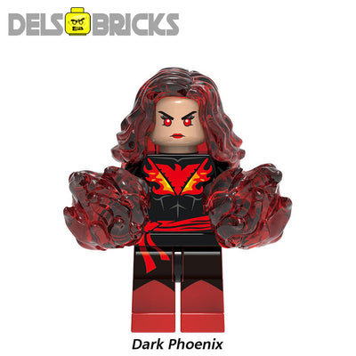 Dark Phoenix (Marvel X-Men) - Custom Building Blocks Mini Figures Compatible with LEGO