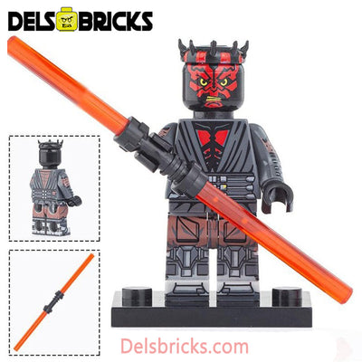 Darth Maul (Star Wars) - Custom Building Blocks Mini Figures Compatible with LEGO