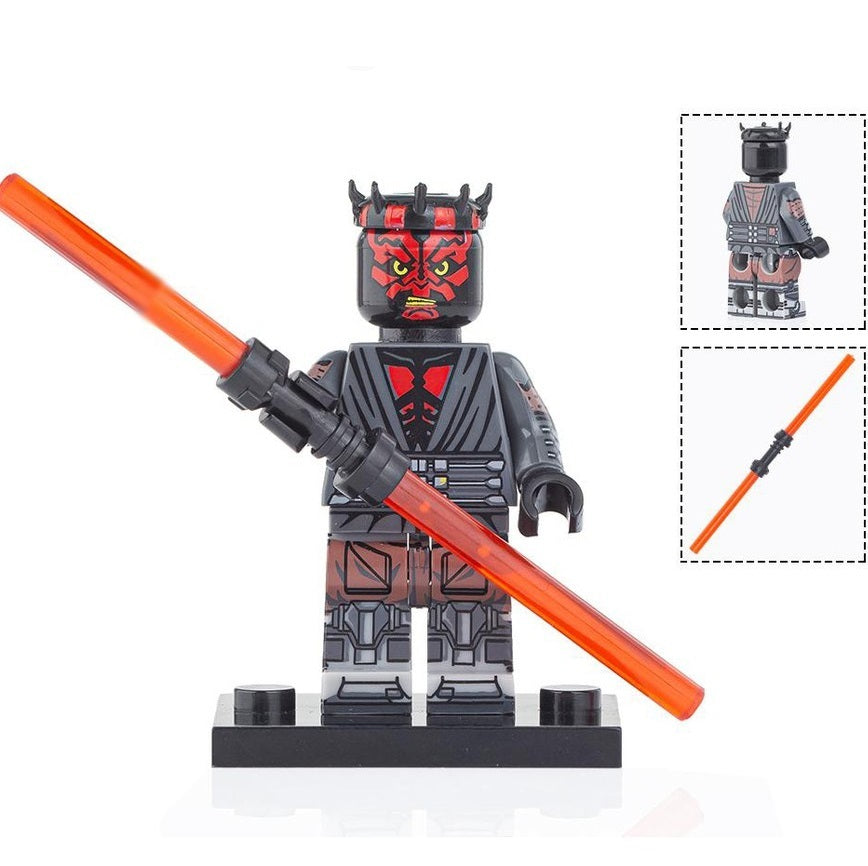 Darth Maul (Star Wars) - Custom Building Blocks Mini Figures Compatible with LEGO