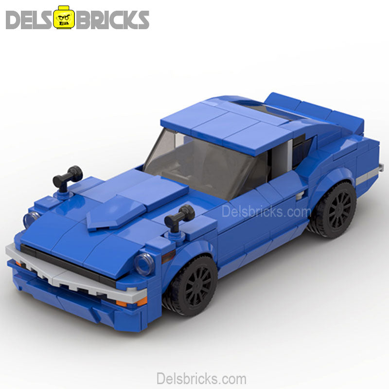 Datsun 240 Z (Classic Muscle Cars) - Custom Building Blocks Mini Figures Compatible with LEGO