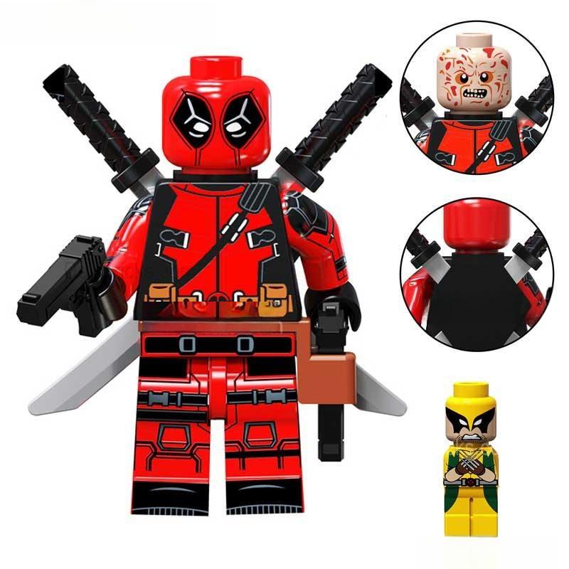 Deadpool (Marvel Deadpool & Wolverine Movie) - Custom Building Blocks ...