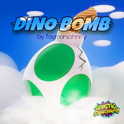 DINO BOMB by ToymanJohnny: "Classic Green" [Edition Size: LE50] Spastic Collectibles Exclusive