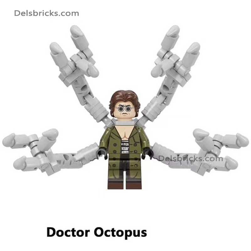 Doctor Octopus (Marvel Spider-Man) - Custom Building Blocks Mini Figures Compatible with LEGO