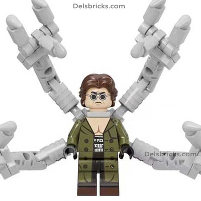 Doctor Octopus (Marvel Spider-Man) - Custom Building Blocks Mini Figures Compatible with LEGO