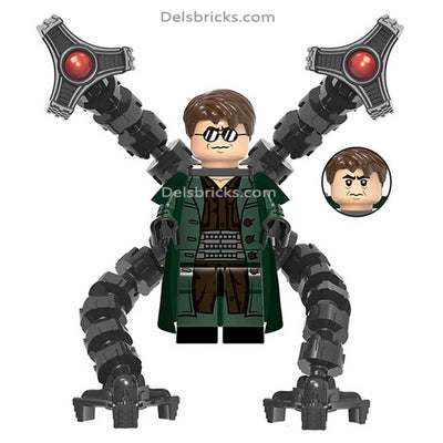 Doctor Octopus (Marvel Spider-Man) - Custom Building Blocks Mini Figures Compatible with LEGO