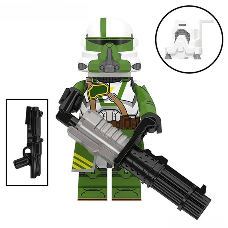 Doom Unit Clone Trooper (Star Wars) - Custom Building Blocks Mini Figu ...