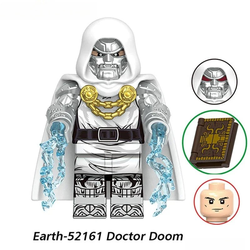 Dr Doom Earth 52161 (Marvel) - Custom Building Blocks Mini Figures Com ...