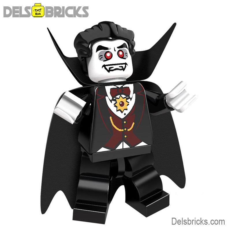 Count Dracula Vampire (Horror) - Custom Building Blocks Mini Figures Compatible with LEGO