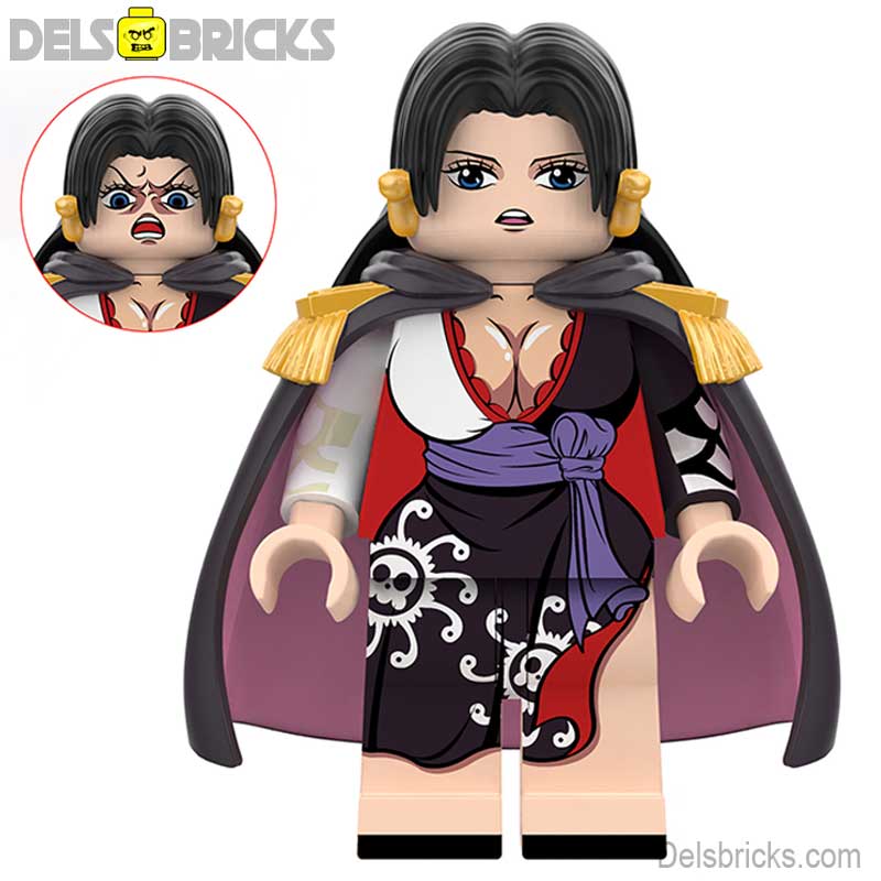 Boa Hancock (One Piece) - Custom Building Blocks Mini Figures Compatible with LEGO