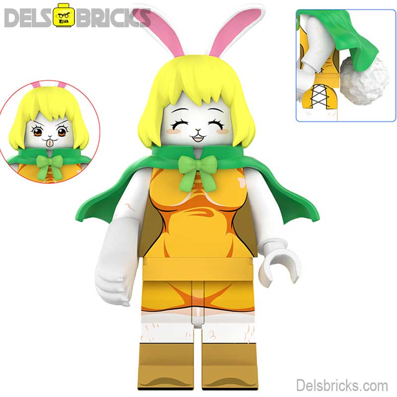 Carrot (One Piece) - Custom Building Blocks Mini Figures Compatible with LEGO