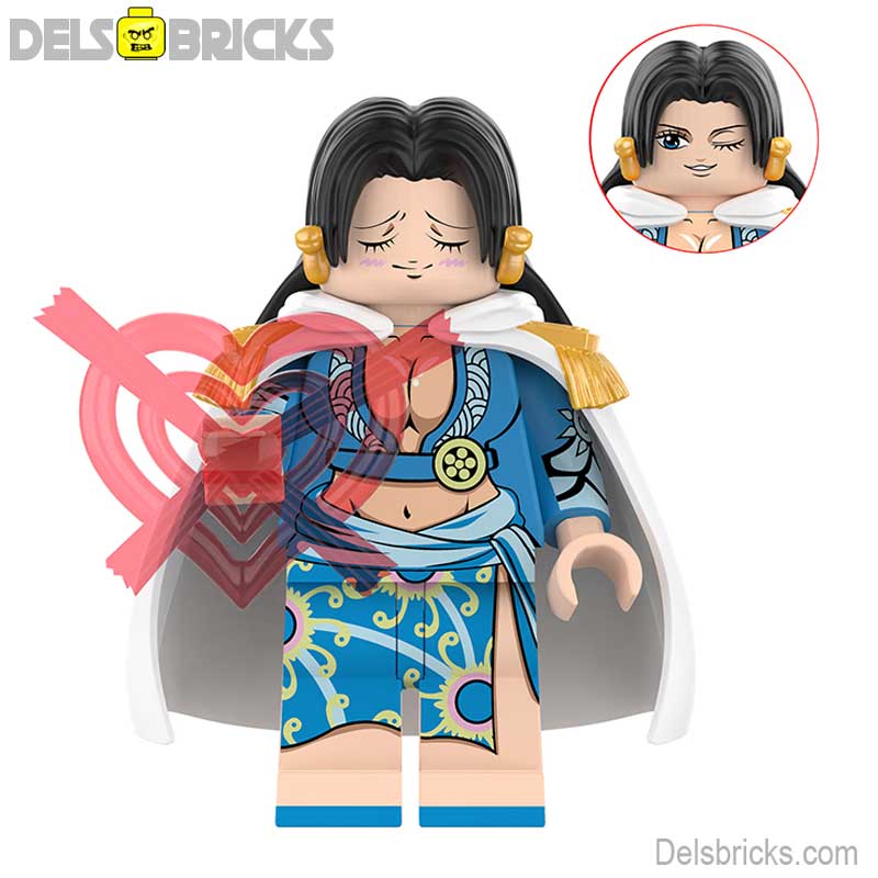 Boa Hancock Blue Dress (One Piece) - Custom Building Blocks Mini Figures Compatible with LEGO