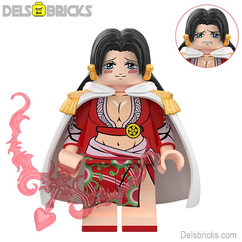 Boa Hancock Red Dress (One Piece) - Custom Building Blocks Mini Figures Compatible with LEGO