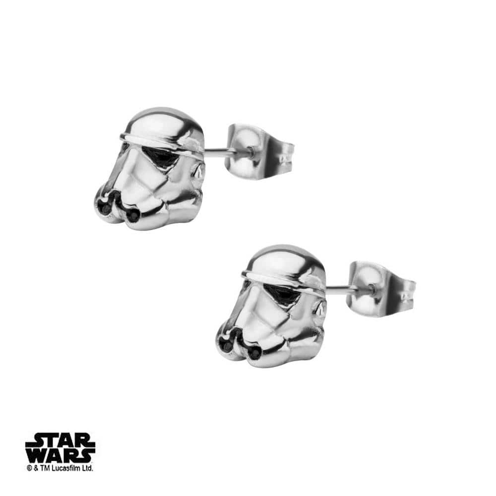 Star Wars™ Stormtrooper Stud Earrings