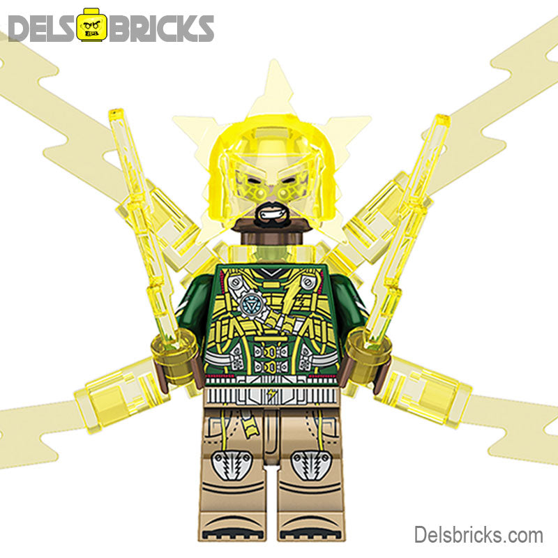 Electro No Way Home (Marvel Spider-Man) - Custom Building Blocks Mini Figures Compatible with LEGO