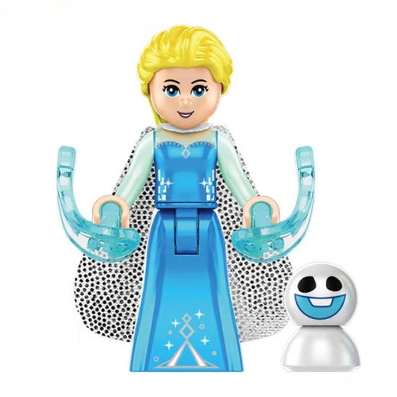 Elsa #4 (Disney Frozen) - Custom Building Blocks Mini Figures Compatib ...