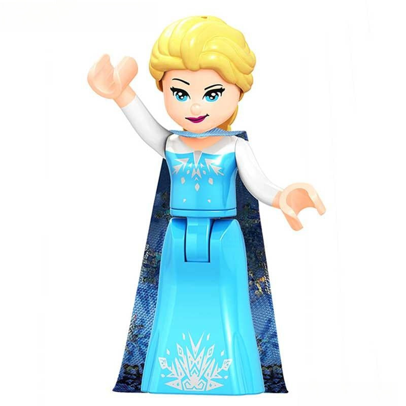 Elsa #3 (Disney Frozen) - Custom Building Blocks Mini Figures Compatib ...