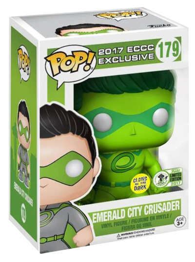 POP! Heroes: 179 EC, Emerald City Crusader (2,500 PCS) (GITD) Exclusive