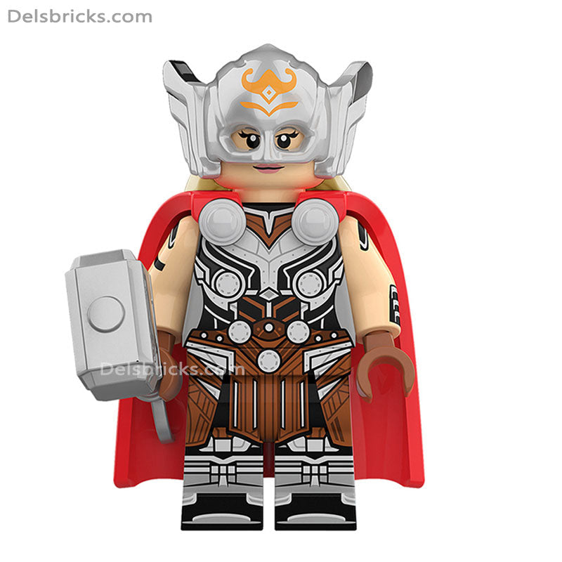 Thor Jane Foster (Marvel Avengers) - Custom Building Blocks Mini Figures Compatible with LEGO